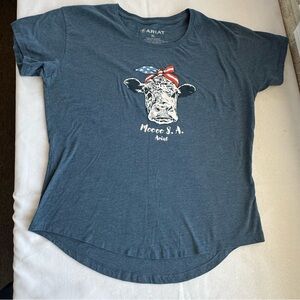 Ariat women’s Blue Graphic T-Shirt